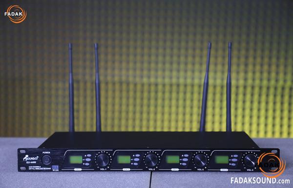 میکروفن بی سیم Soundco مدل EU-4400 H