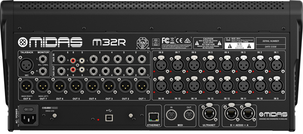 M32R P0BI9 Rear XL - تفاوت میکسر های آنالوگ و دیجیتال